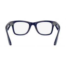Умные очки Ray-Ban Meta* Wayfarer Gen 2 Shiny Cosmic Blue, Фотохромные линзы Clear to Sapphire Transitions (RW4012), размер L